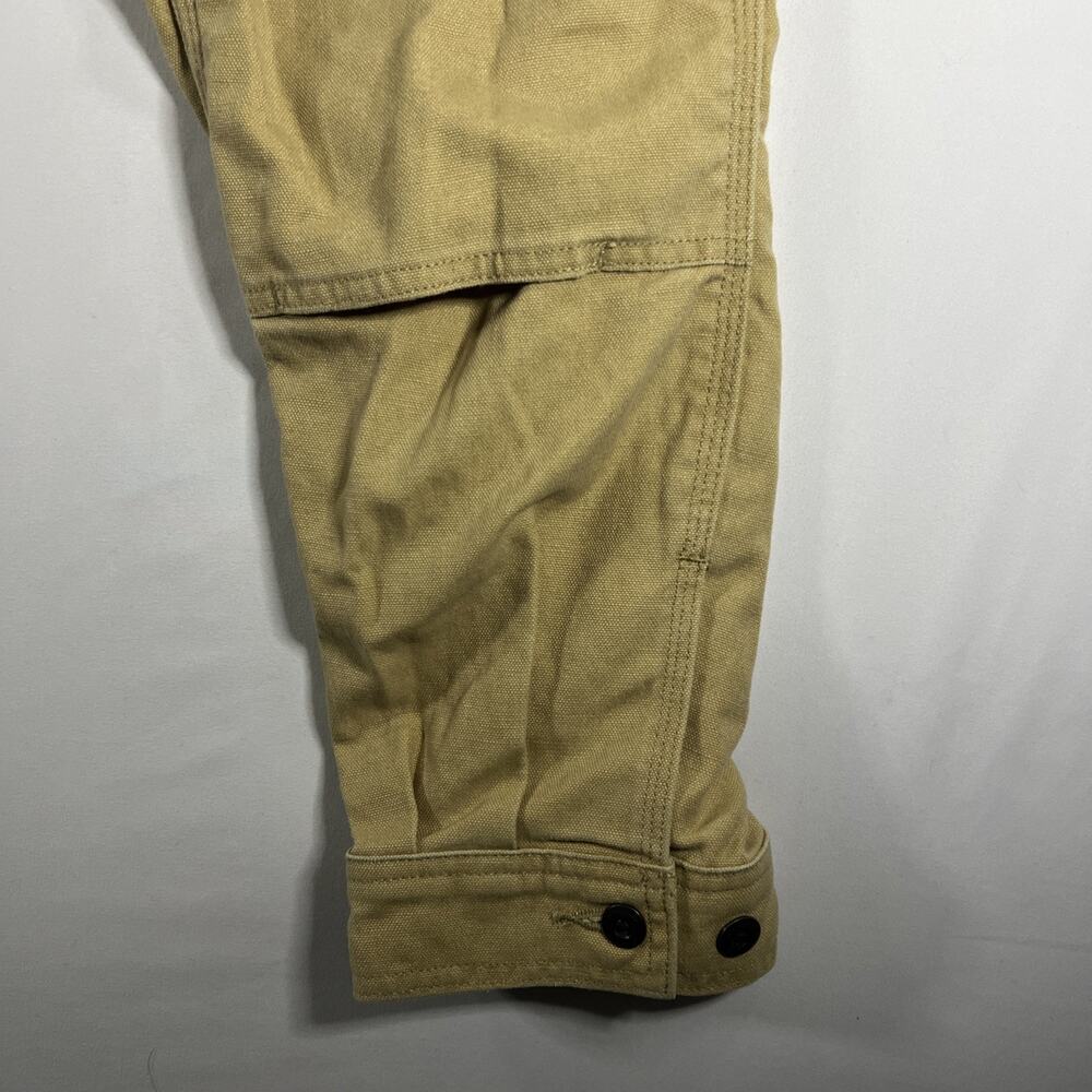 Patagonia All Seasons Hemp Canvas Double Knee Pants Women's Sz 12 (32-33W) Beige - Picture 3 of 12